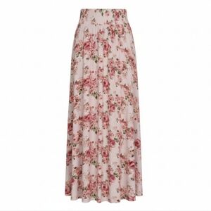Forever21 floral maxi skirt